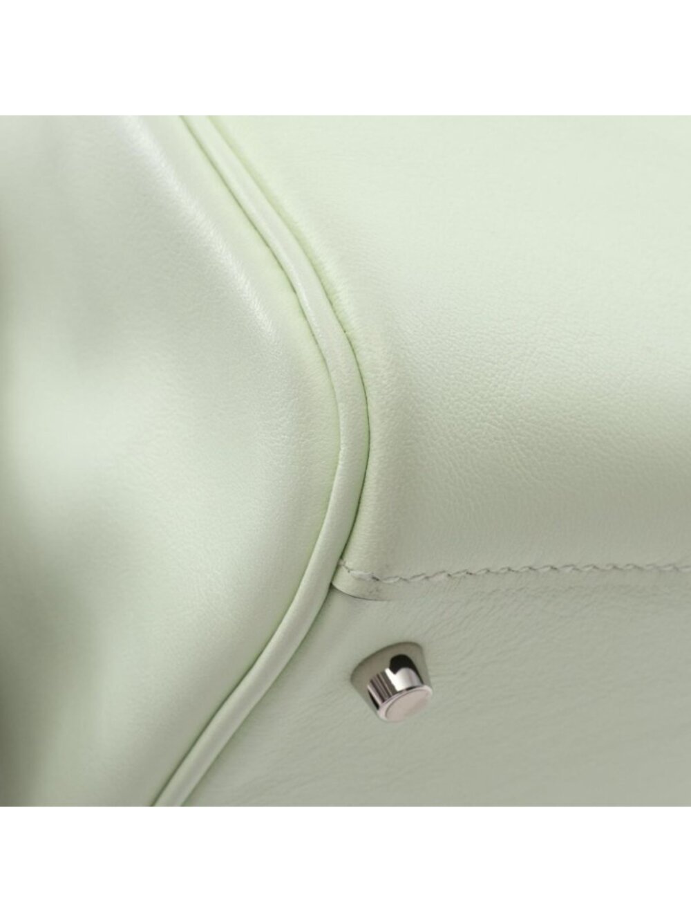 Hermes Shoulder Bag Lindy Mini Vert Fizz Leather Calf - Picture 7 of 7